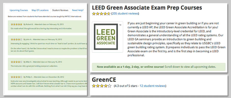 Green Educatio Services reviews